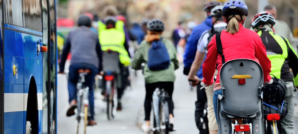 Bike crowd